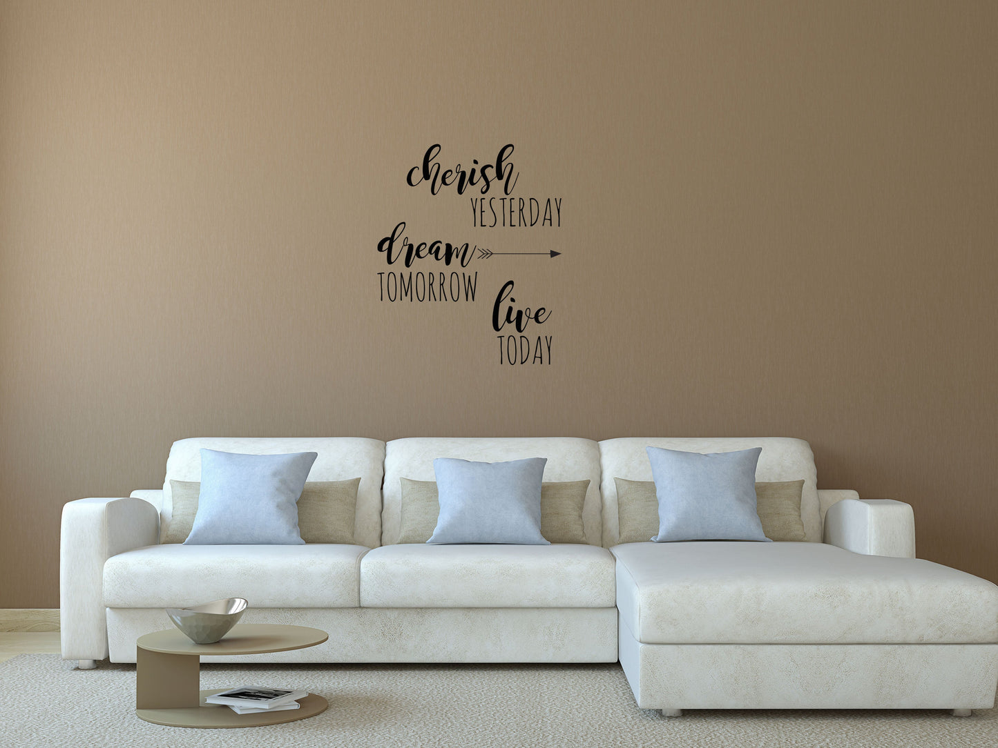 Cherish Dream Live Decal - Cherish Yesterday Decal - Dream Decal - Cherish Wall Sign - Cherish Yesterday Wall Art Vinyl Wall Decal Inspirational Wall Signs