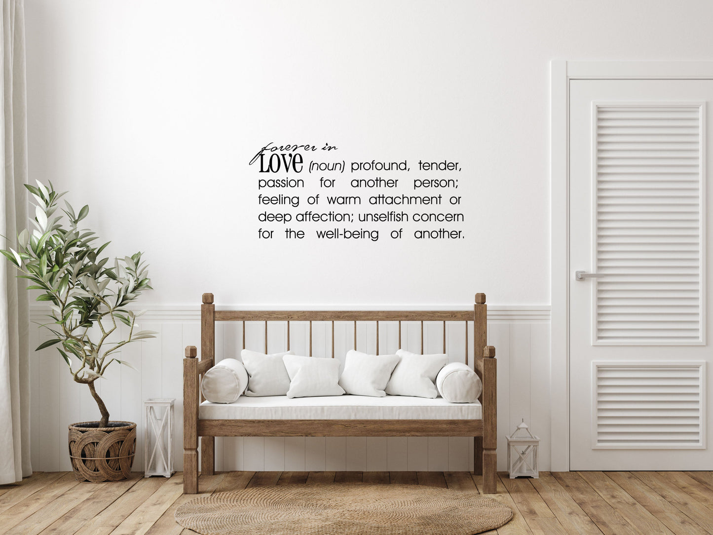Forever In Love - Inspirational Wall Decals Vinyl Wall Decal Inspirational Wall Signs