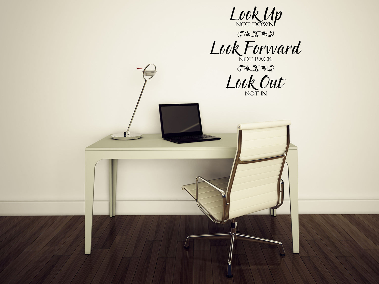 Look Up Not Down Decal Wall Decal Custom Wall Custom Quote Look Up Sign Inspirational Wall Decal - Wall Quote Decals - Wall Quotes Custom Vinyl Wall Decal Inspirational Wall Signs