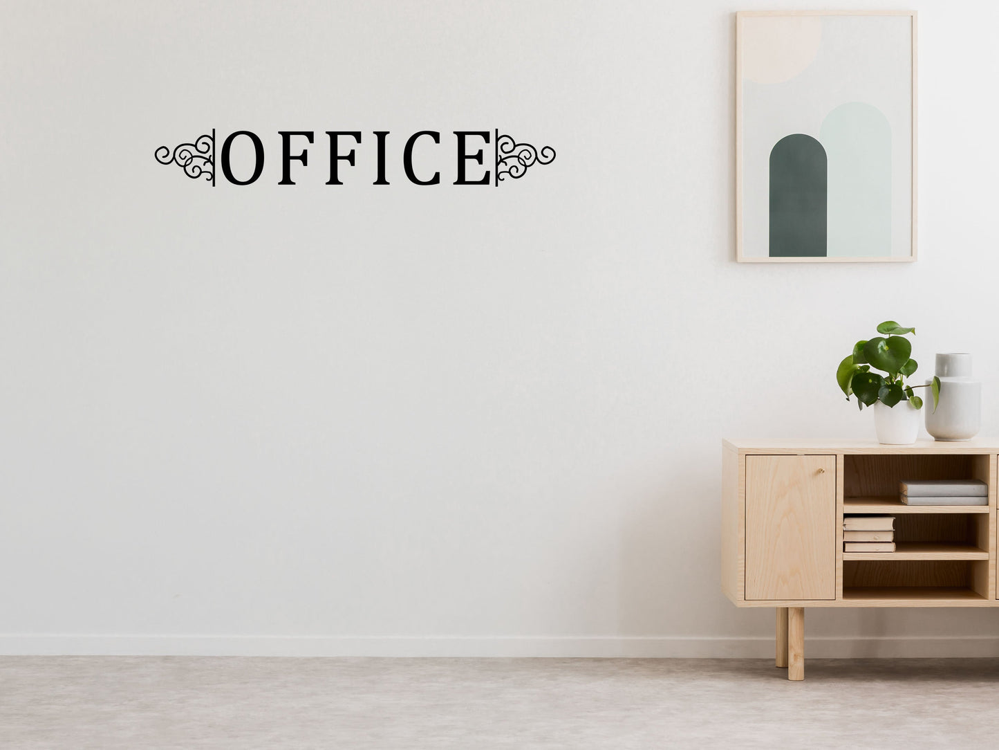 Office Wall Quote Sticker Vinyl Wall Decal Inspirational Wall Signs