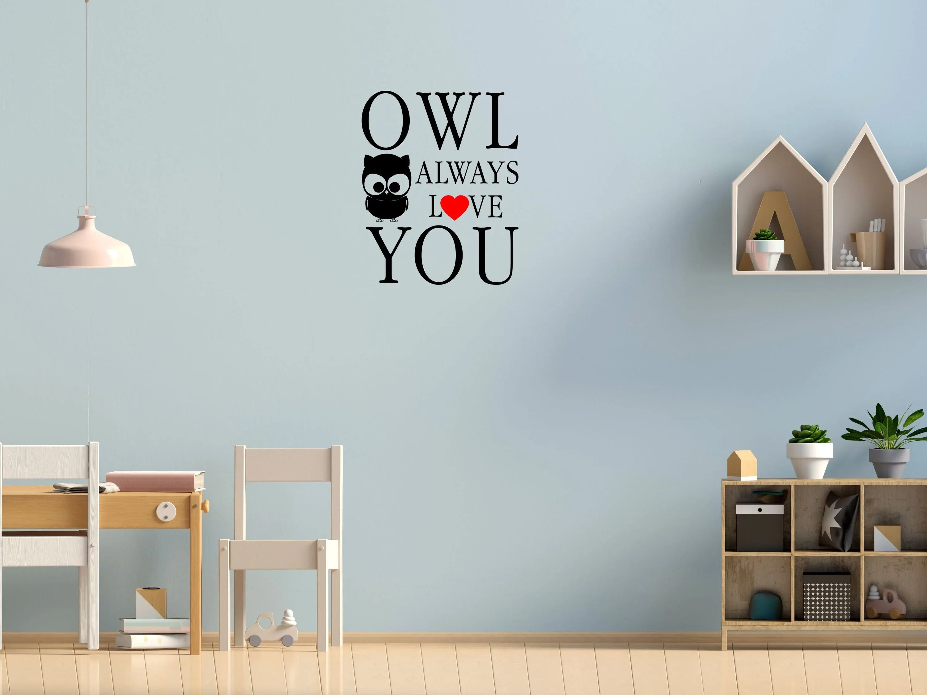 Owl Love You Forever Wall Decal