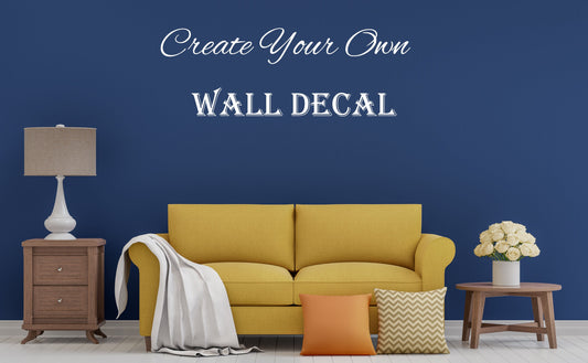 How To Create A Custom Wall Decal