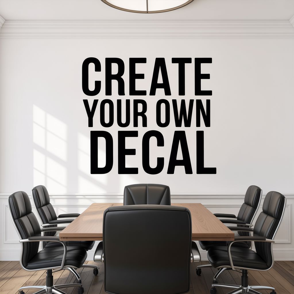 Custom Wall Decal – Create Your Own Quote – Personalized Vinyl Lettering – Custom Name or Phrase Sticker Vinyl Wall Decal Inspirational Wall Signs 