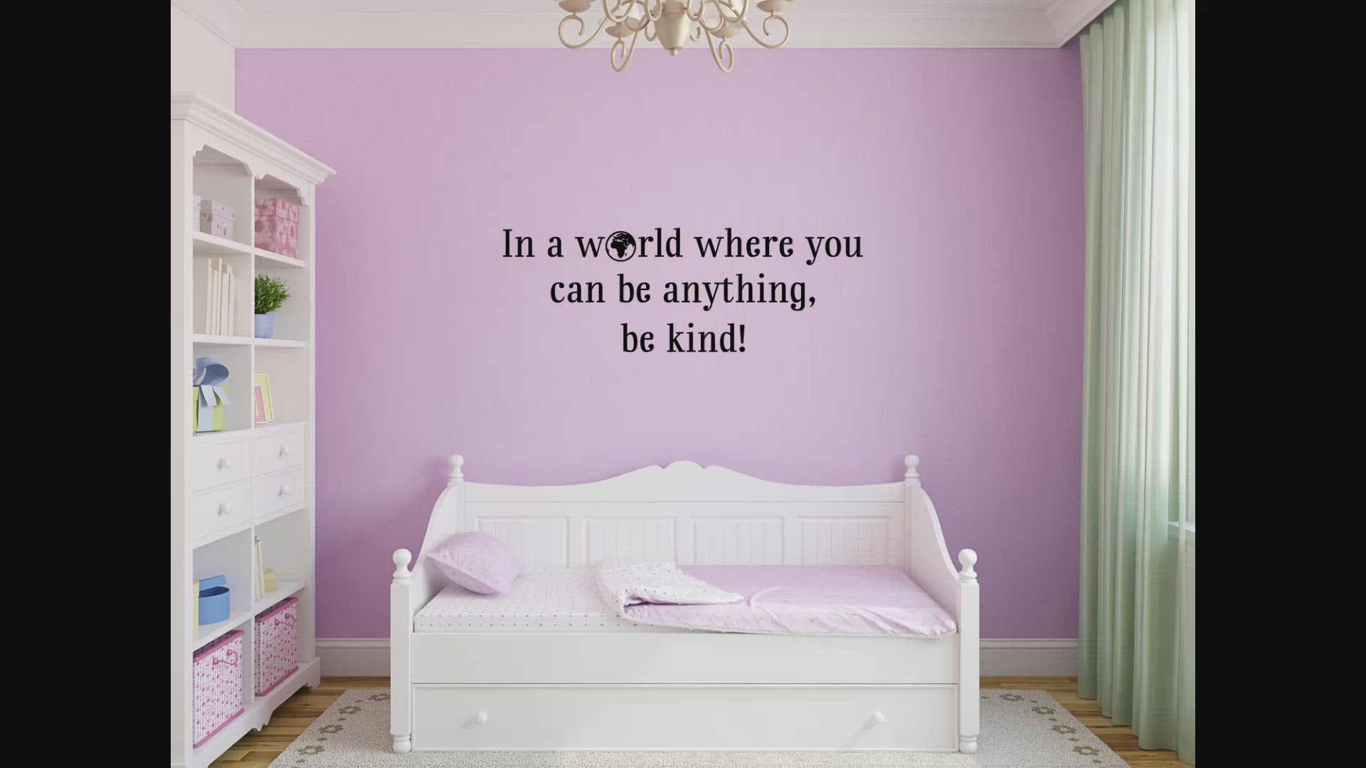 In A World Where You Can Be Anything Sticker