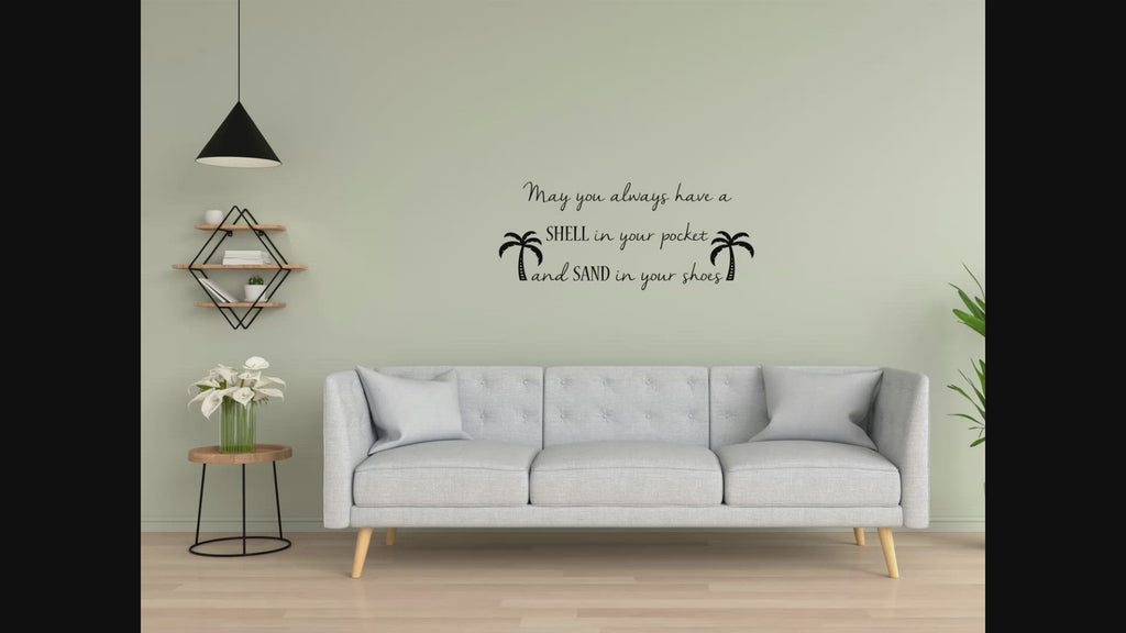 Shell In Your Pocket Wall Decal