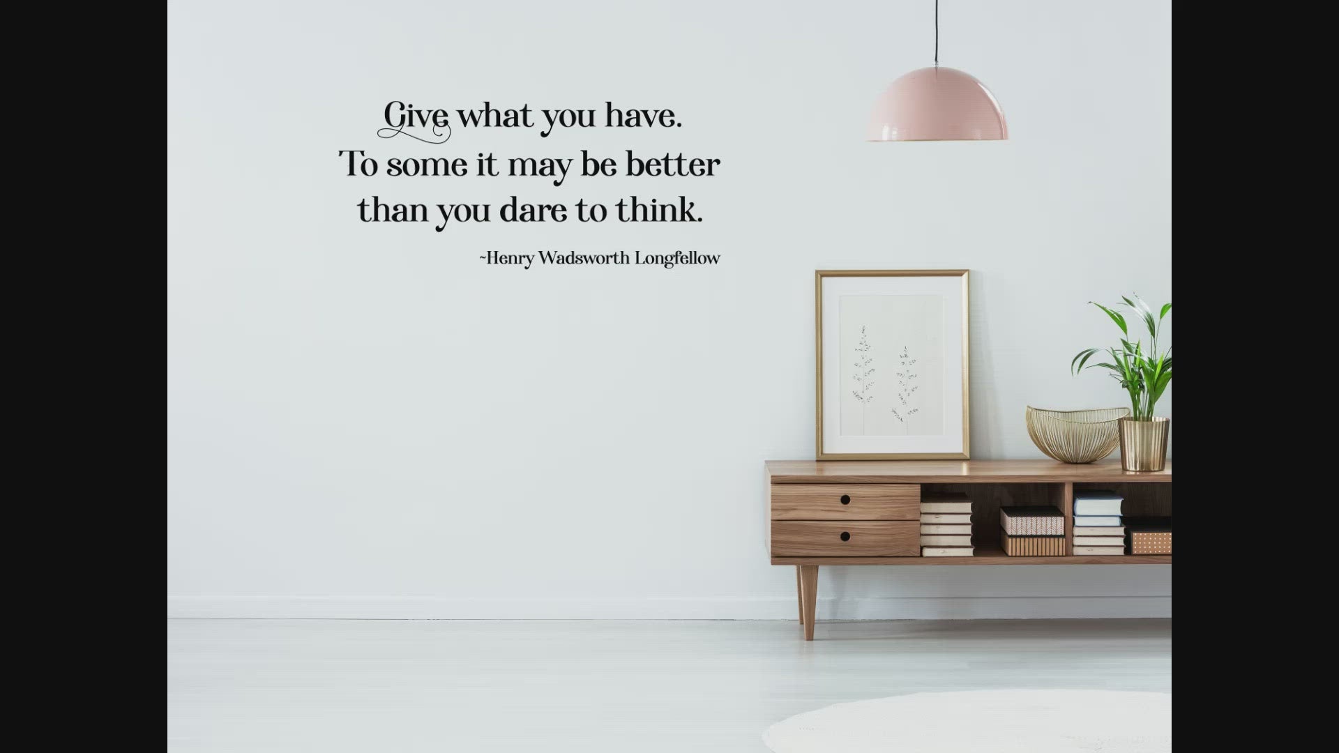 Give What You Have Removable Wall Decal