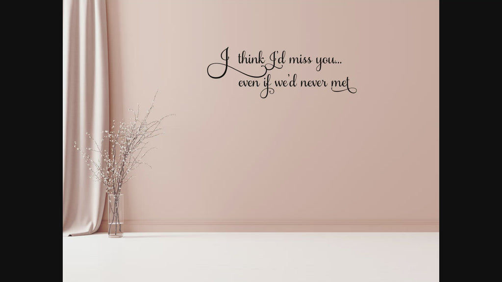 I Still Remember The Days I Prayed Wall Decal