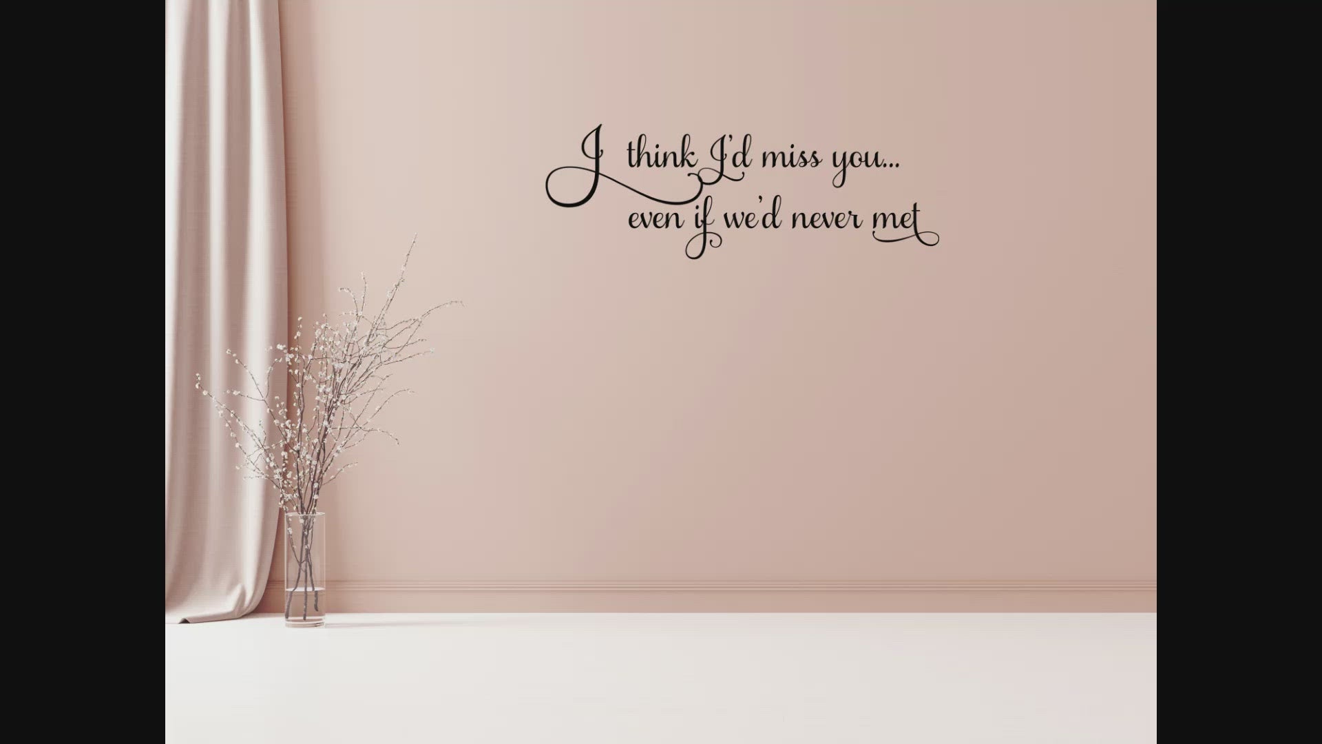 I Still Remember The Days I Prayed Wall Decal