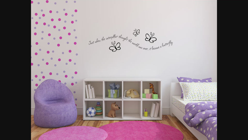 Just When The Caterpillar