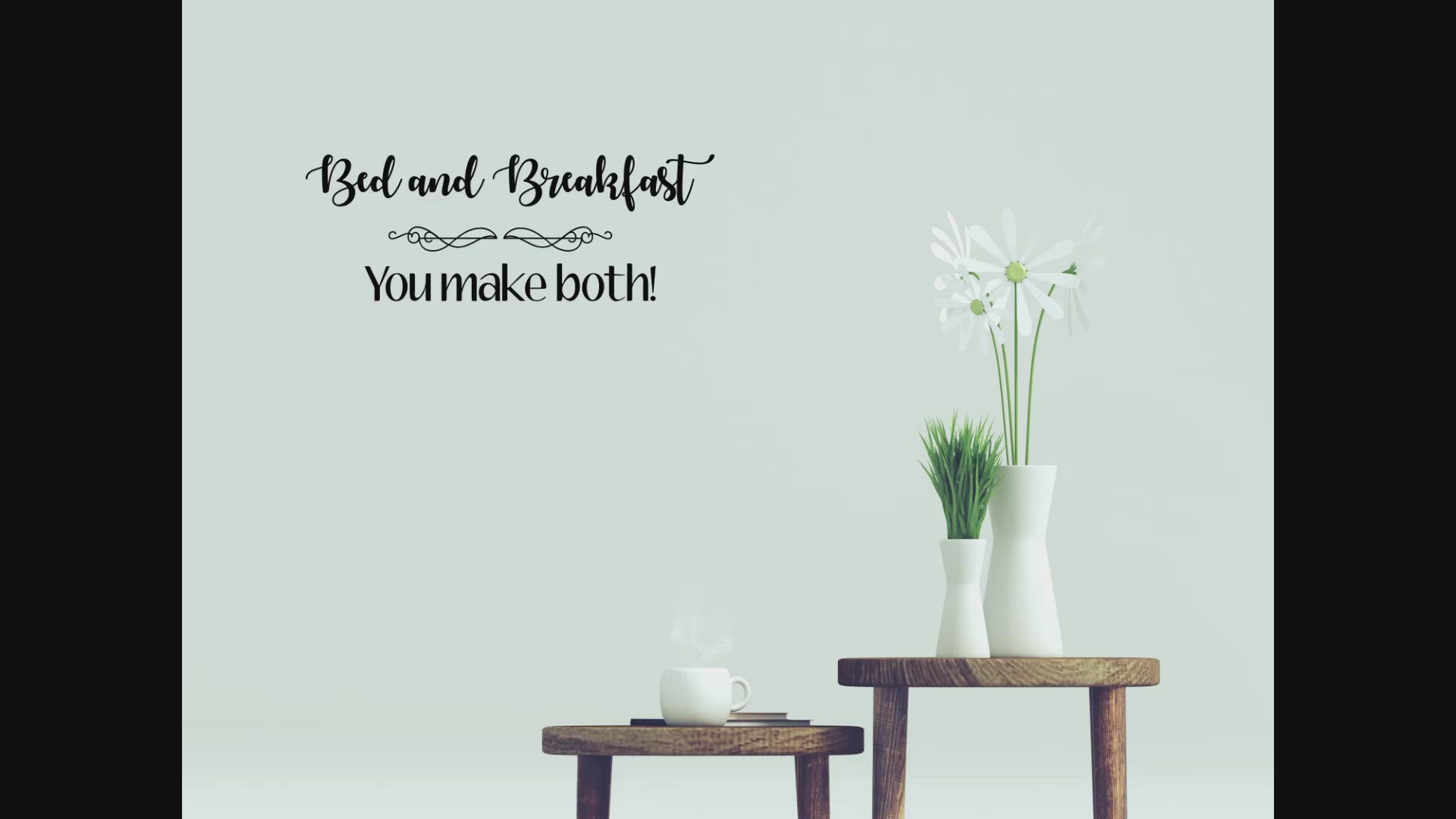 Removable Before You Were Conceived Vinyl Wall Decal – Perfect for Baby Room