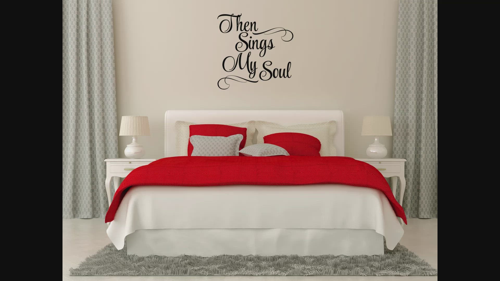 Then Sings My Soul Inspirational Vinyl Wall Decal