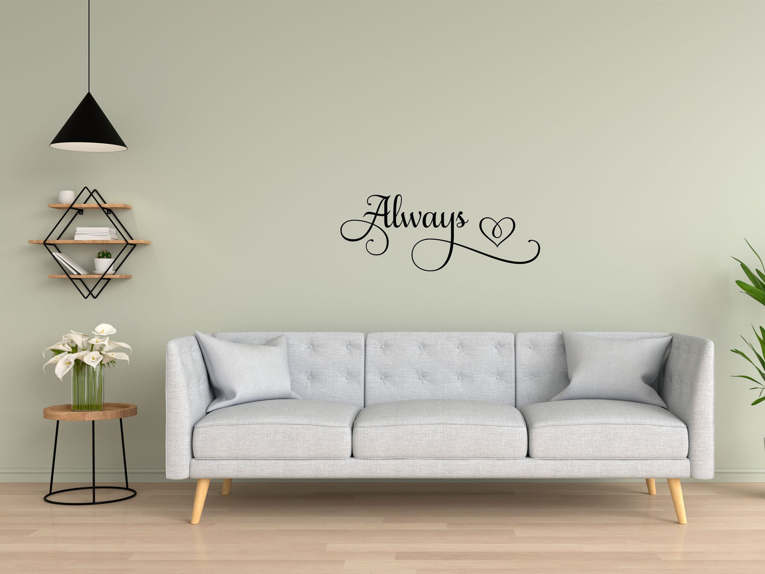 Always Sticker For The Wall Sticker - Inspirational Wall Decals Vinyl Wall Decal Done 