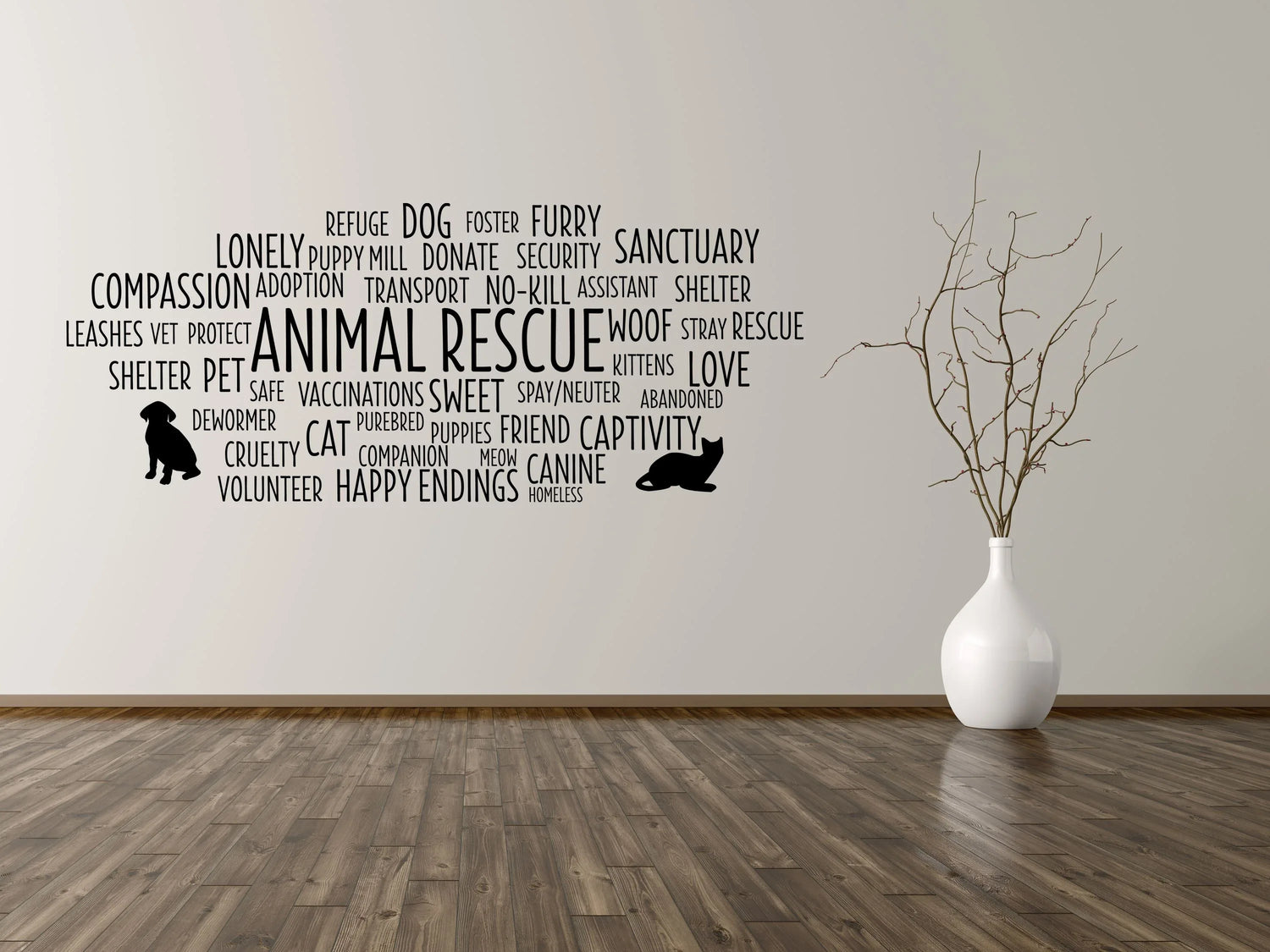 Mount Rescue Wall Sticker Animal Rescue Quotes