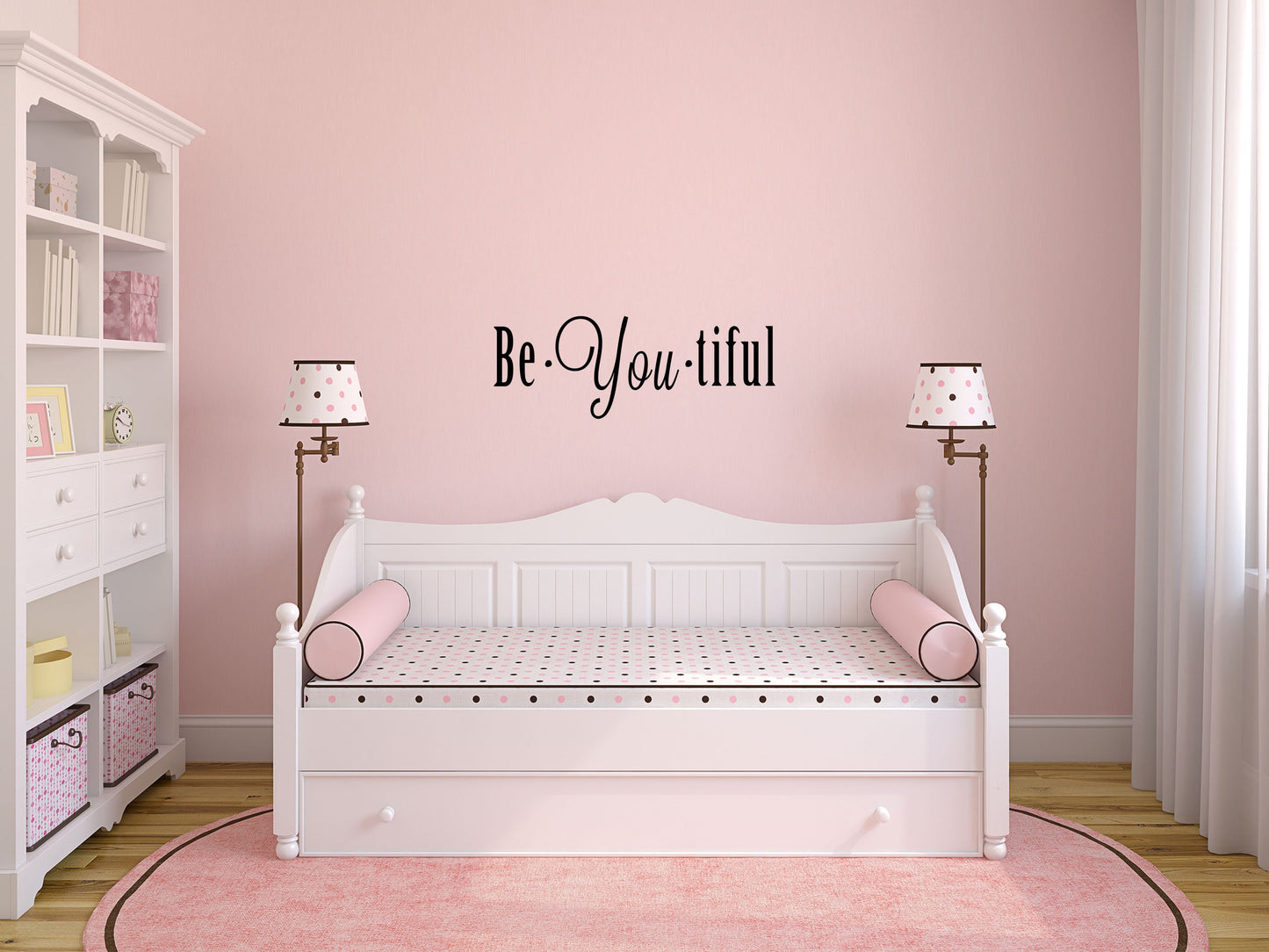 BeYouTiful Vinyl Wall Decal - Inspirational Wall Decal - Inspirational Quotes - Bedroom Wall Decor - Bedroom Wall Sticker Vinyl Wall Decal Title Done 