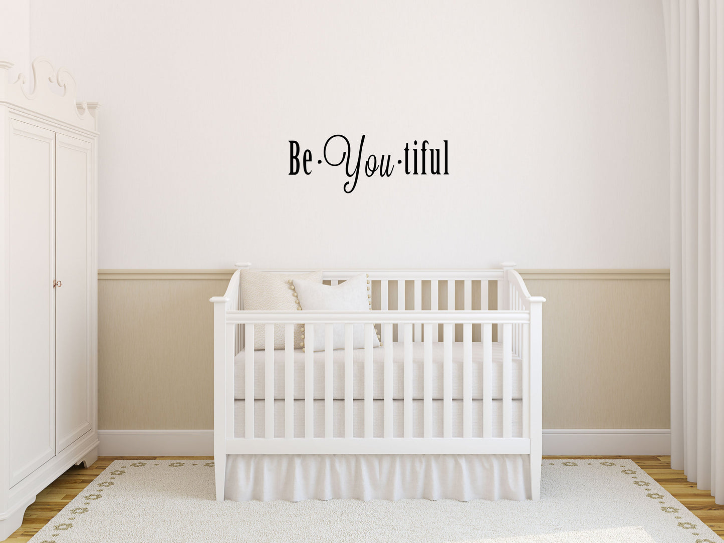 BeYouTiful Vinyl Wall Decal - Inspirational Wall Decal - Inspirational Quotes - Bedroom Wall Decor - Bedroom Wall Sticker Vinyl Wall Decal Title Done 