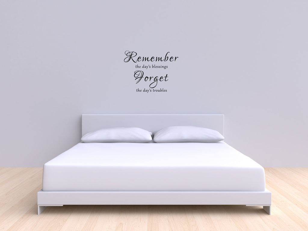 Blessing Decal Wall Decal - Blessing Wall Sticker - Christian Wall Decal - Inspirational - Memorial Vinyl Wall Decal Inspirational Wall Signs 