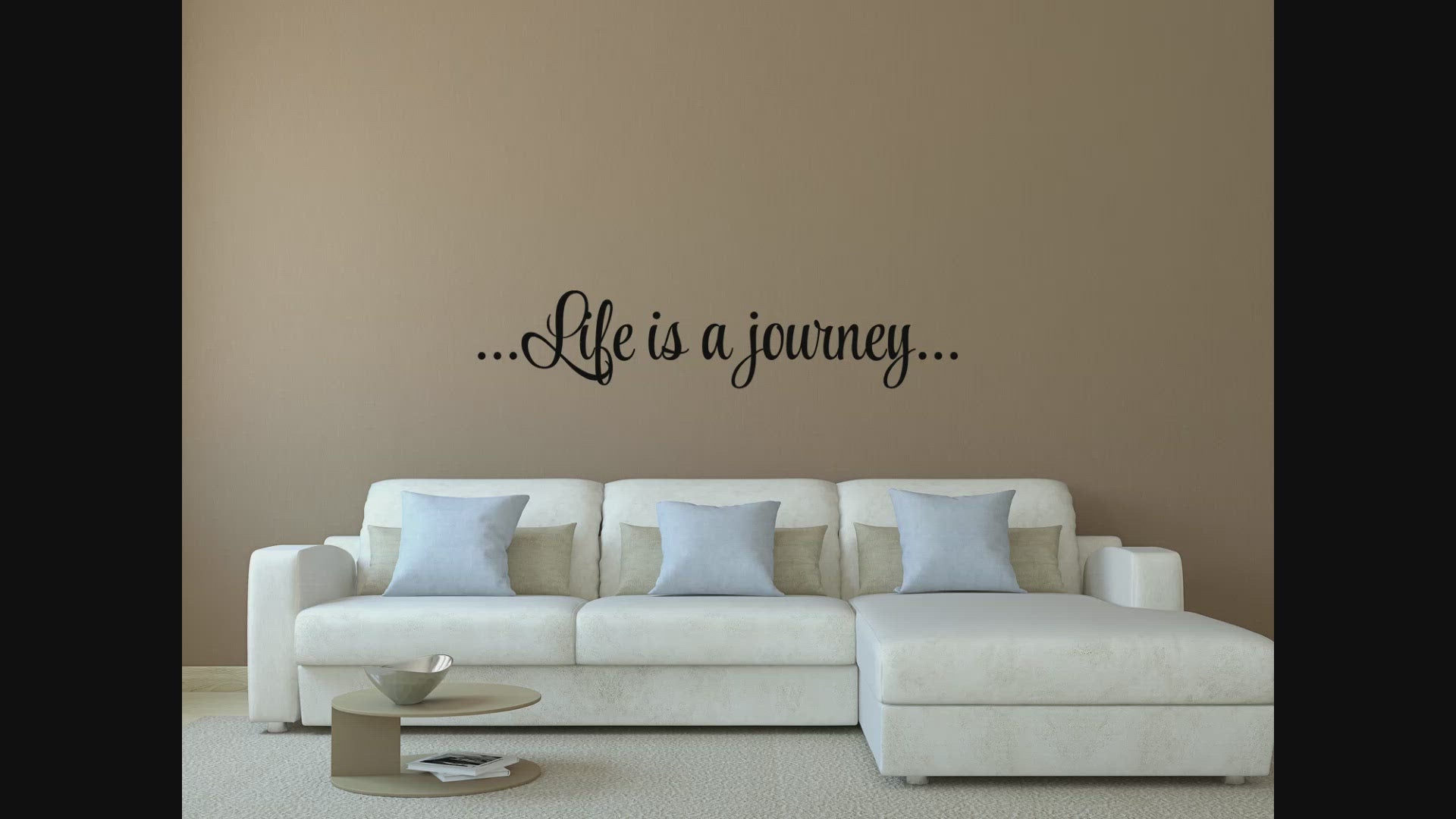 Life Is A Journey Vinyl Wall Decal
