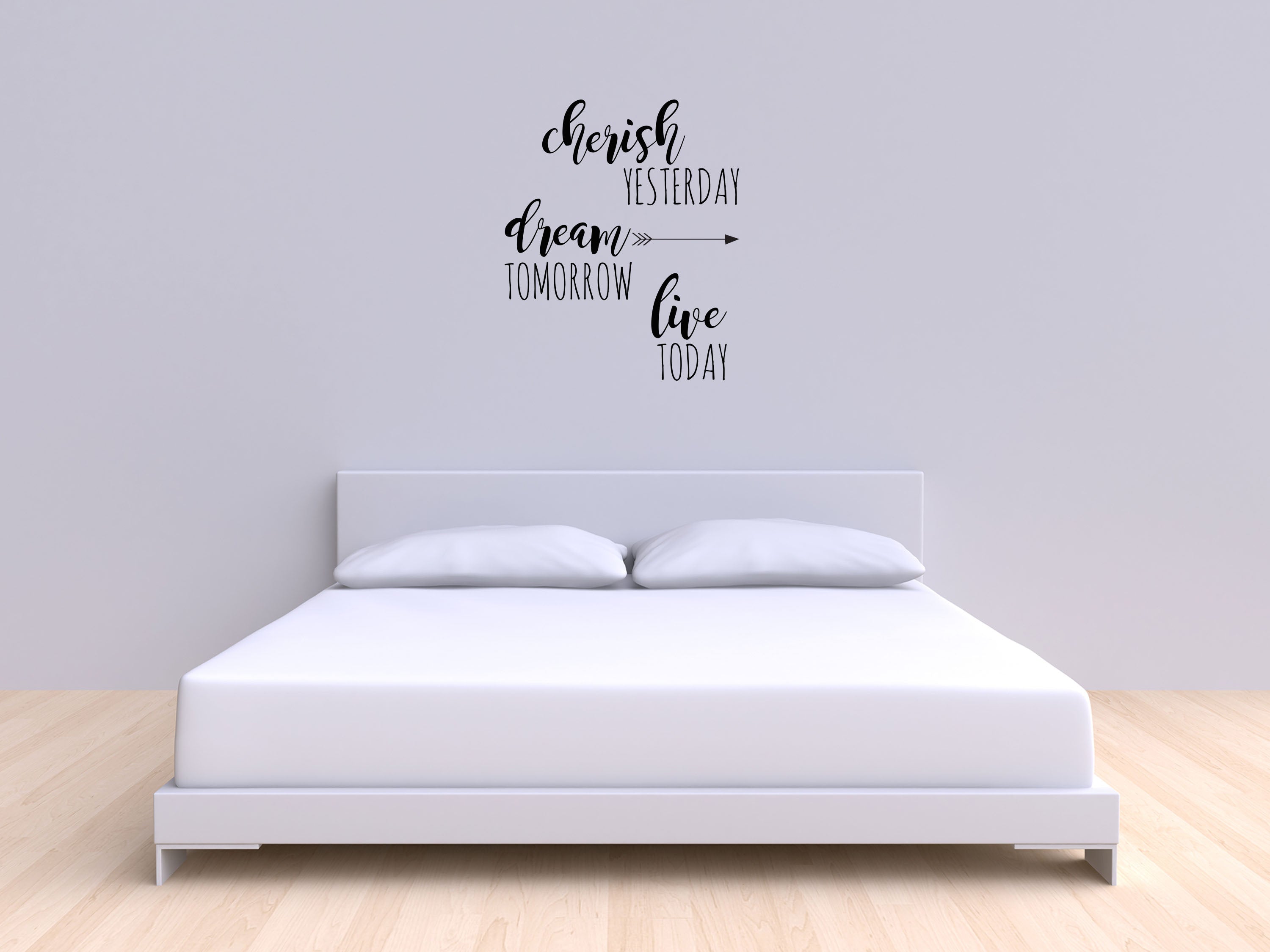 Cherish Dream Live Decal - Cherish Yesterday Decal - Dream Decal - Cherish Wall Sign - Cherish Yesterday Wall Art Vinyl Wall Decal Inspirational Wall Signs 