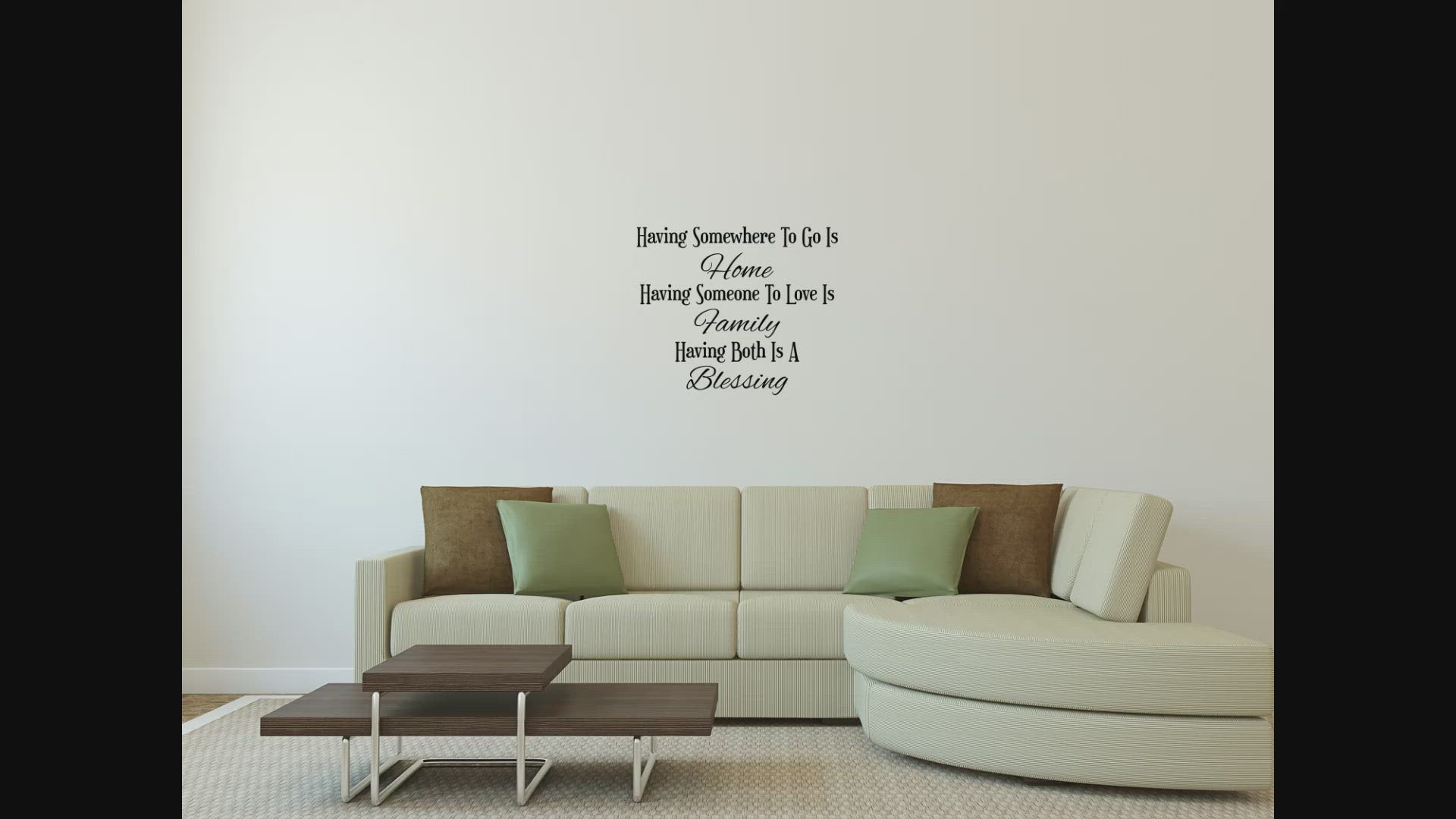 Having Somewhere To Go Wall Decal