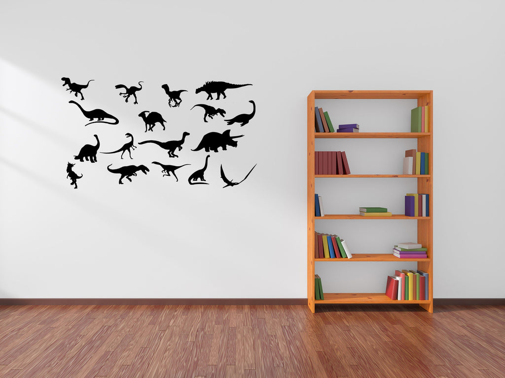 Dinosaur Stickers Bedroom Decal - Boy's Room Decor - TRex Decals- Inspirational Wall Decals Vinyl Wall Decal Inspirational Wall Signs 