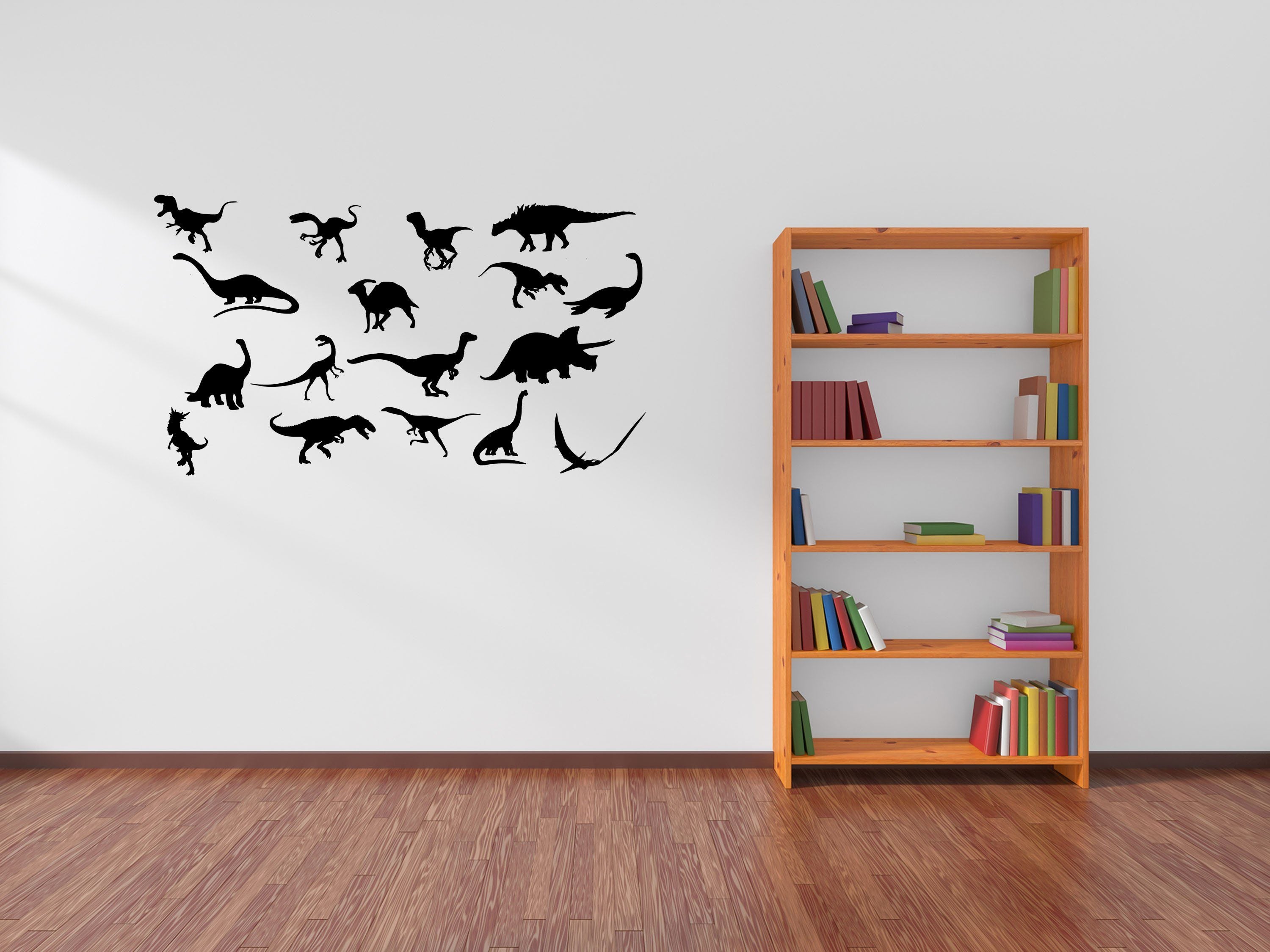 Dinosaur Stickers Bedroom Decal - Boy's Room Decor - TRex Decals- Inspirational Wall Decals Vinyl Wall Decal Inspirational Wall Signs 