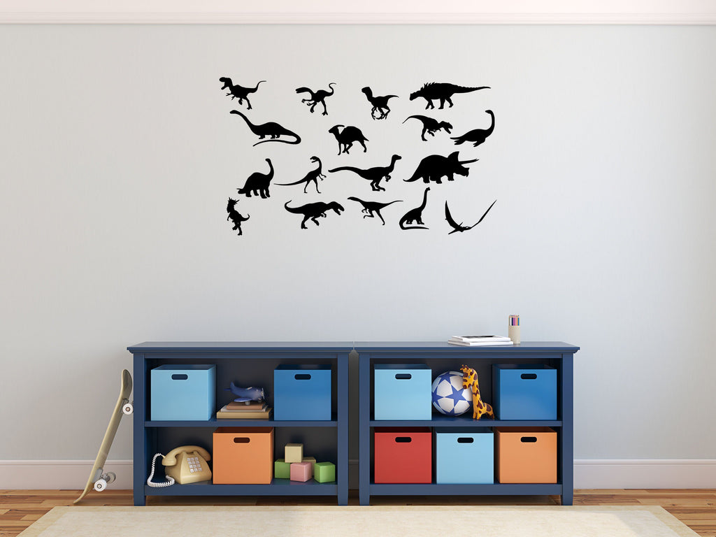 Dinosaur Stickers Bedroom Decal - Boy's Room Decor - TRex Decals- Inspirational Wall Decals Vinyl Wall Decal Inspirational Wall Signs 