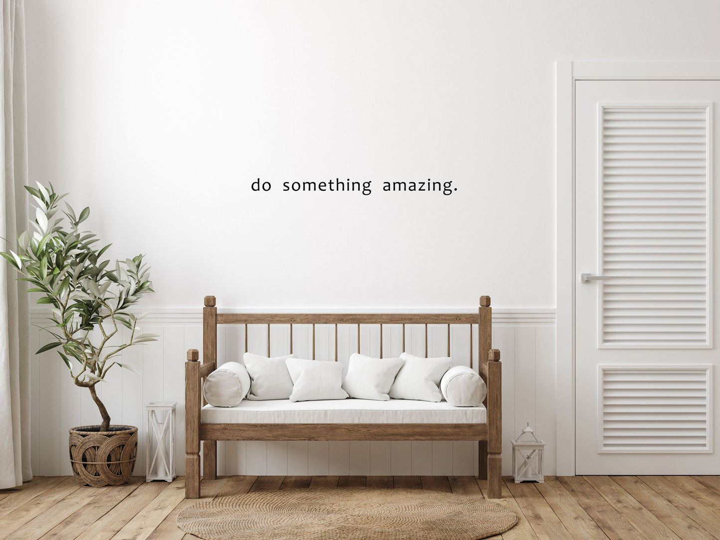 Do Something Amazing Inspirational Quote Decal For Doorway Vinyl Wall Decal Title Done 