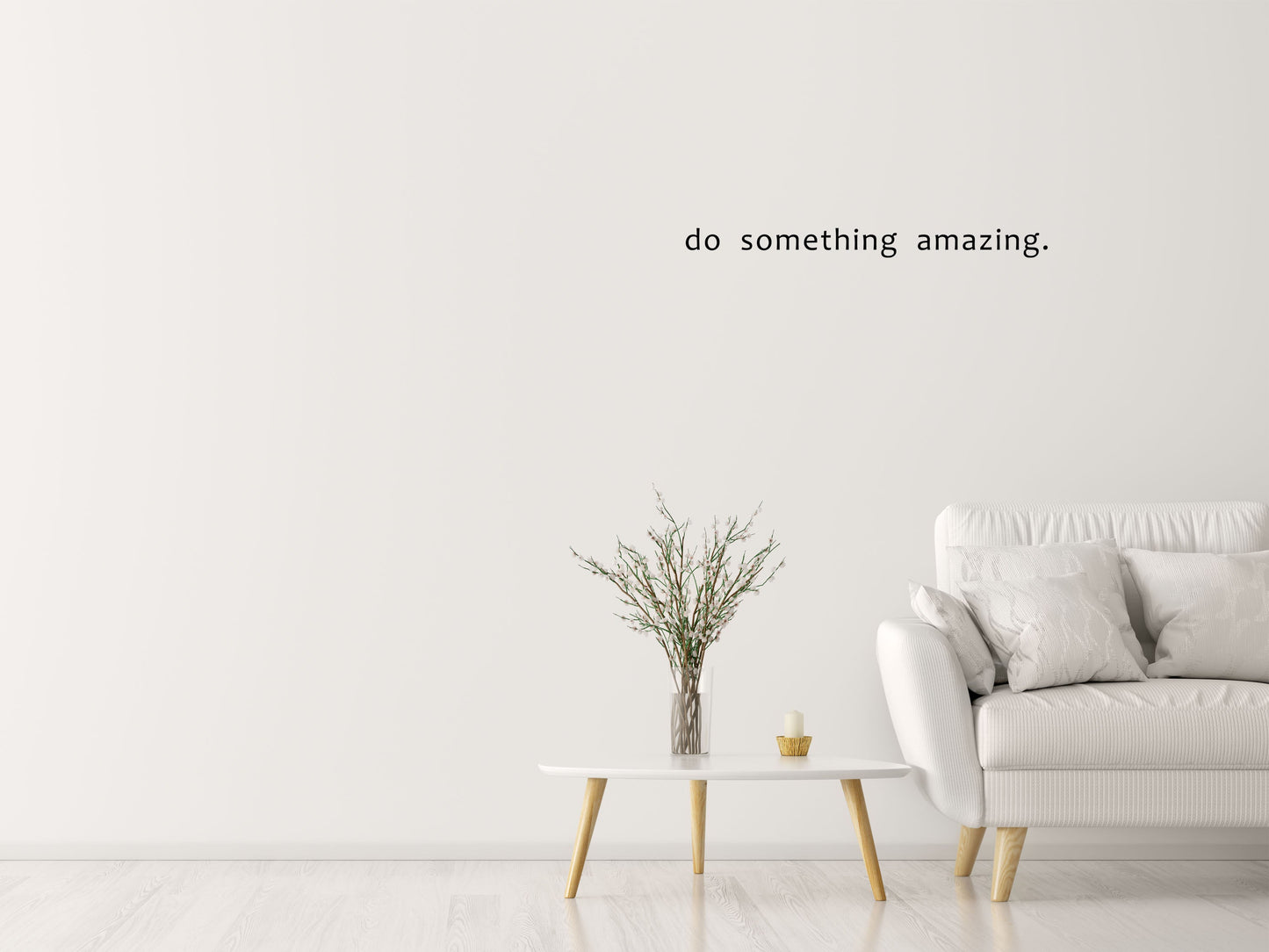 Do Something Amazing Inspirational Quote Decal For Doorway Vinyl Wall Decal Title Done 