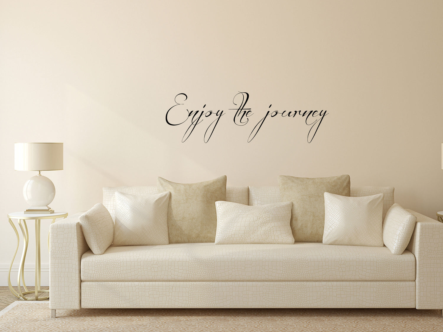 Enjoy The Journey - Inspirational Wall Decals Vinyl Wall Decal Inspirational Wall Signs 