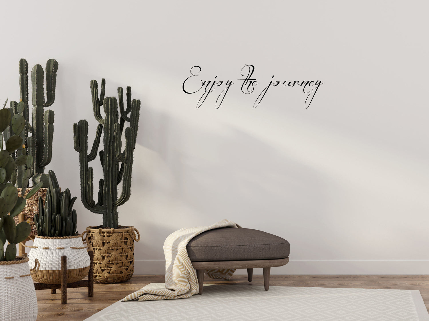 Enjoy The Journey - Inspirational Wall Decals Vinyl Wall Decal Inspirational Wall Signs 