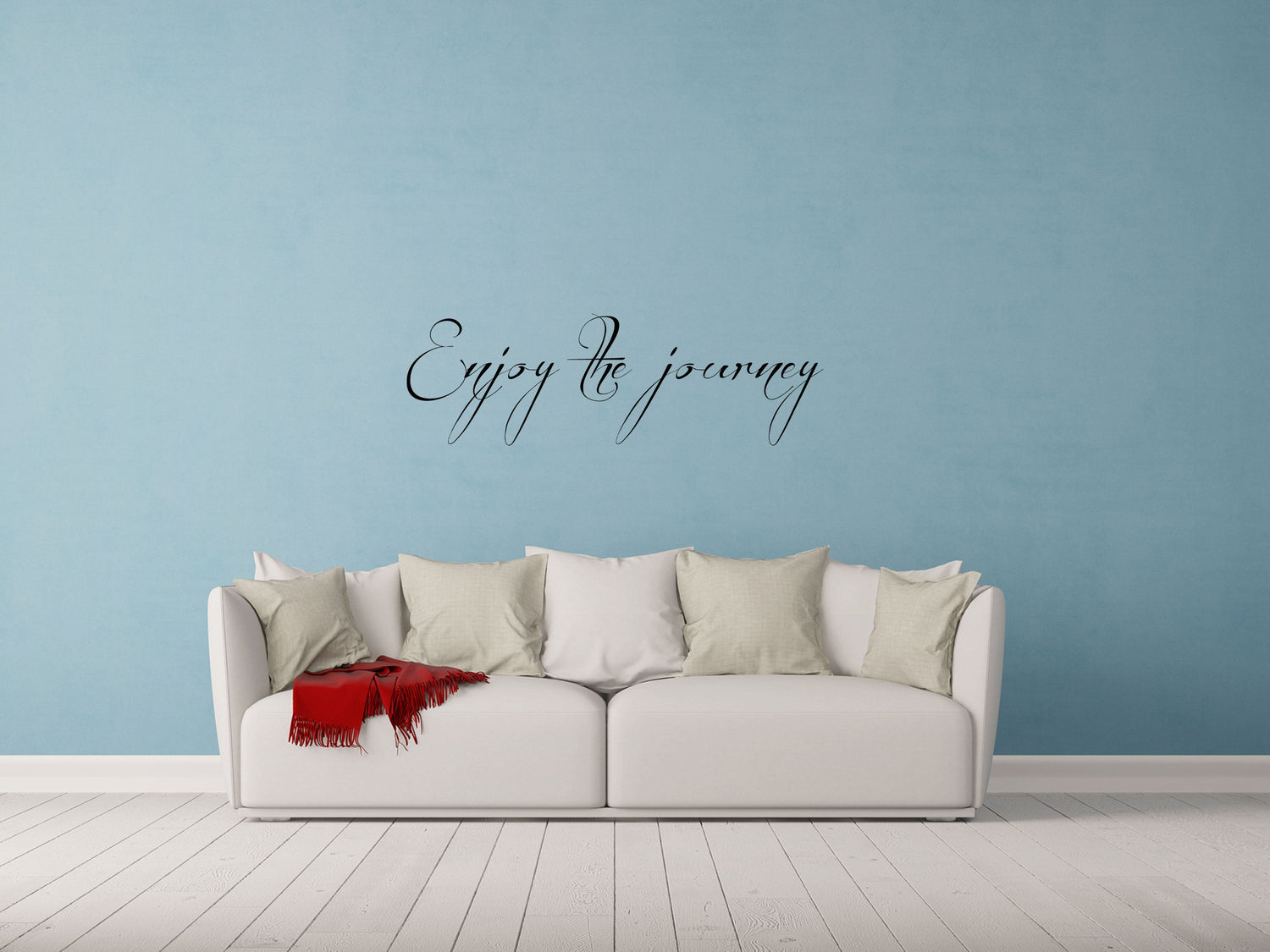 Enjoy The Journey - Inspirational Wall Decals Vinyl Wall Decal Inspirational Wall Signs 