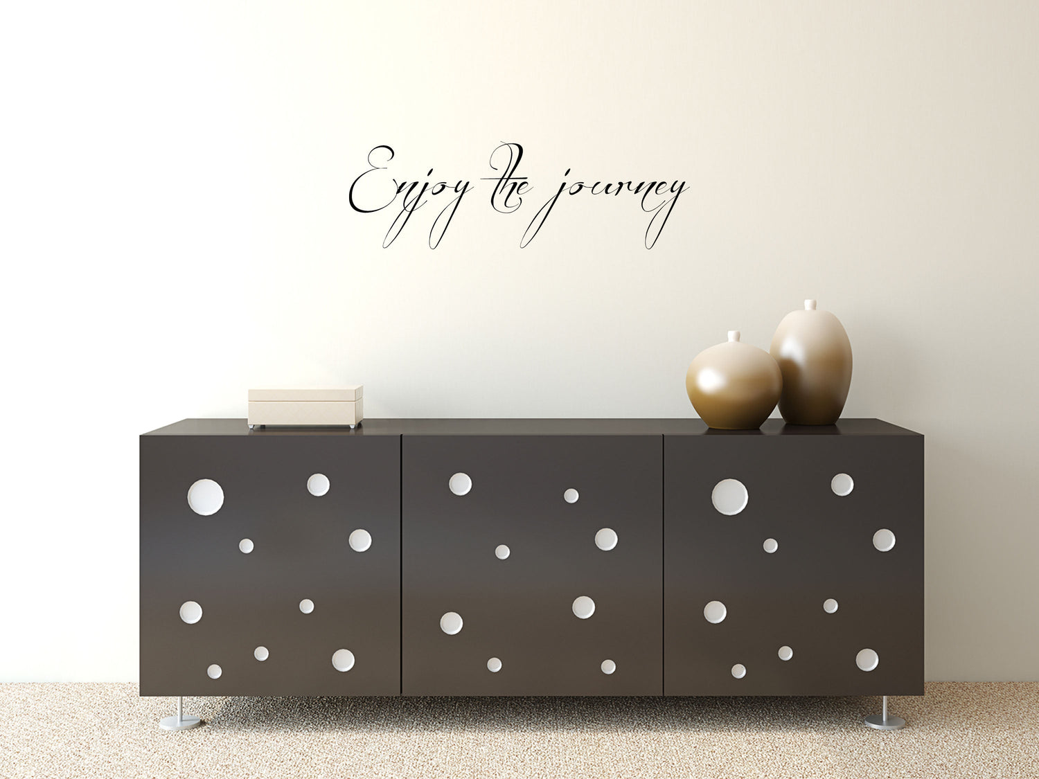 Enjoy The Journey - Inspirational Wall Decals Vinyl Wall Decal Inspirational Wall Signs 