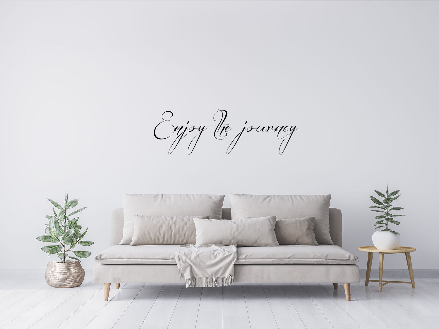 Enjoy The Journey - Inspirational Wall Decals Vinyl Wall Decal Inspirational Wall Signs 