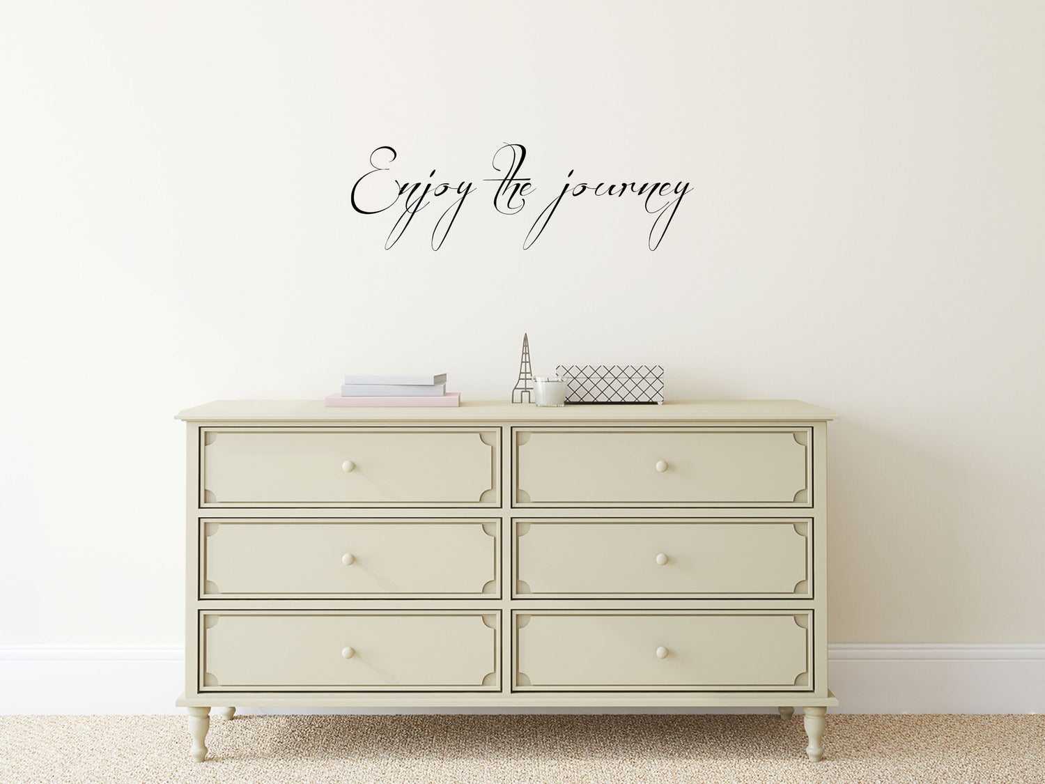 Enjoy The Journey - Inspirational Wall Decals Vinyl Wall Decal Inspirational Wall Signs 