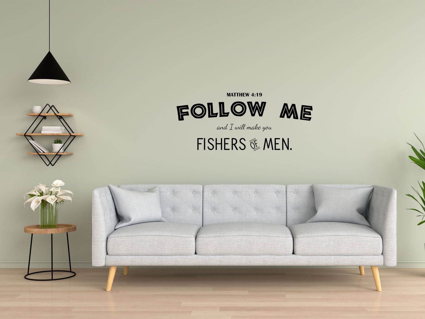 Fishers Of Men - Inspirational Wall Decals Vinyl Wall Decal Inspirational Wall Signs 
