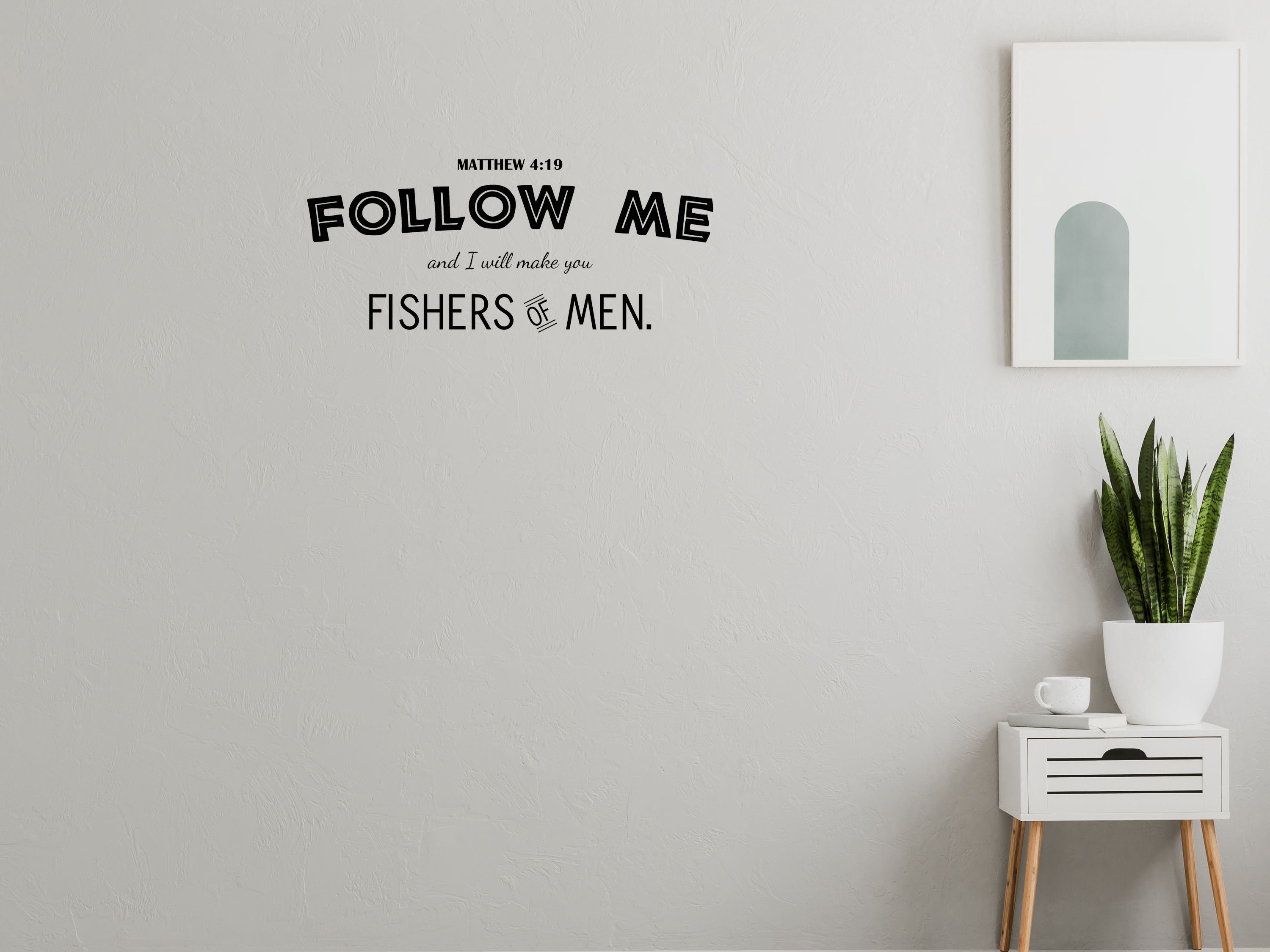 Fishers Of Men - Inspirational Wall Decals Vinyl Wall Decal Inspirational Wall Signs 