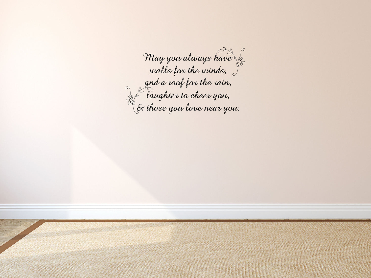 Irish Blessing Wall Word Inspirational Wall Decals Vinyl Wall Decal Done 