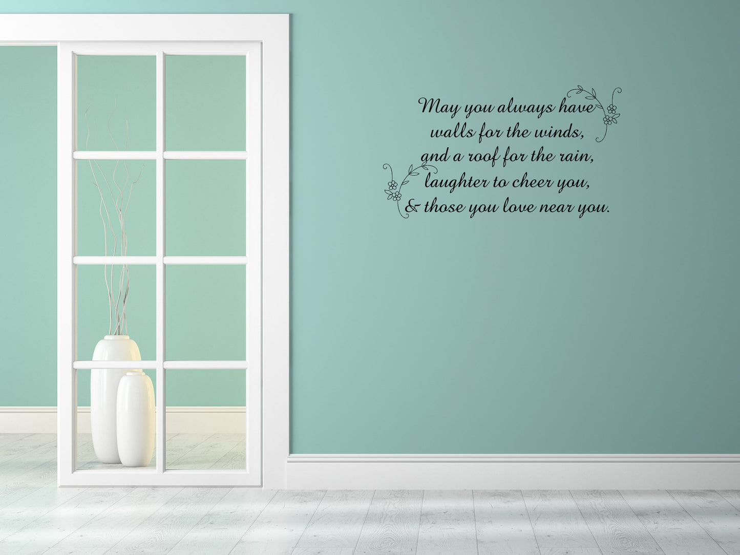 Irish Blessing Wall Word Inspirational Wall Decals Vinyl Wall Decal Done 