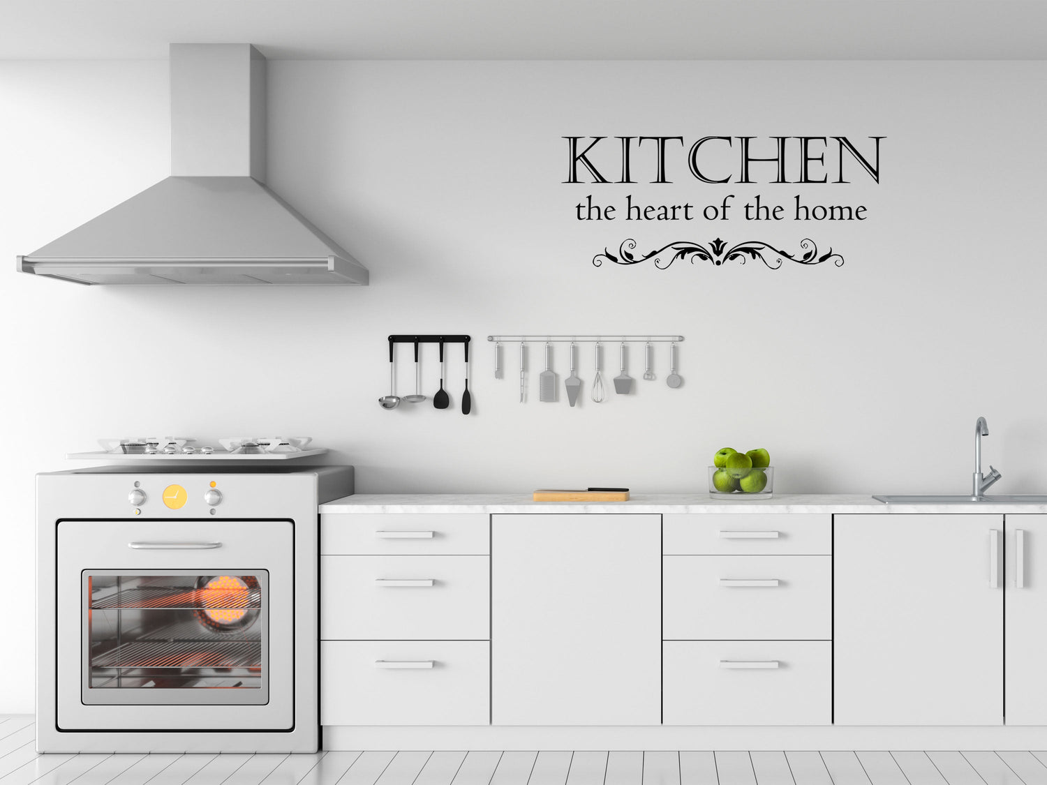  Kitchen Sign Set Kitchen Wall Decor The Heart of The