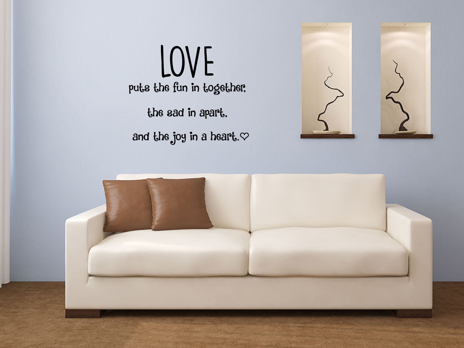 Love Wall Decal - Inspirational Wall Decals Vinyl Wall Decal Inspirational Wall Signs 