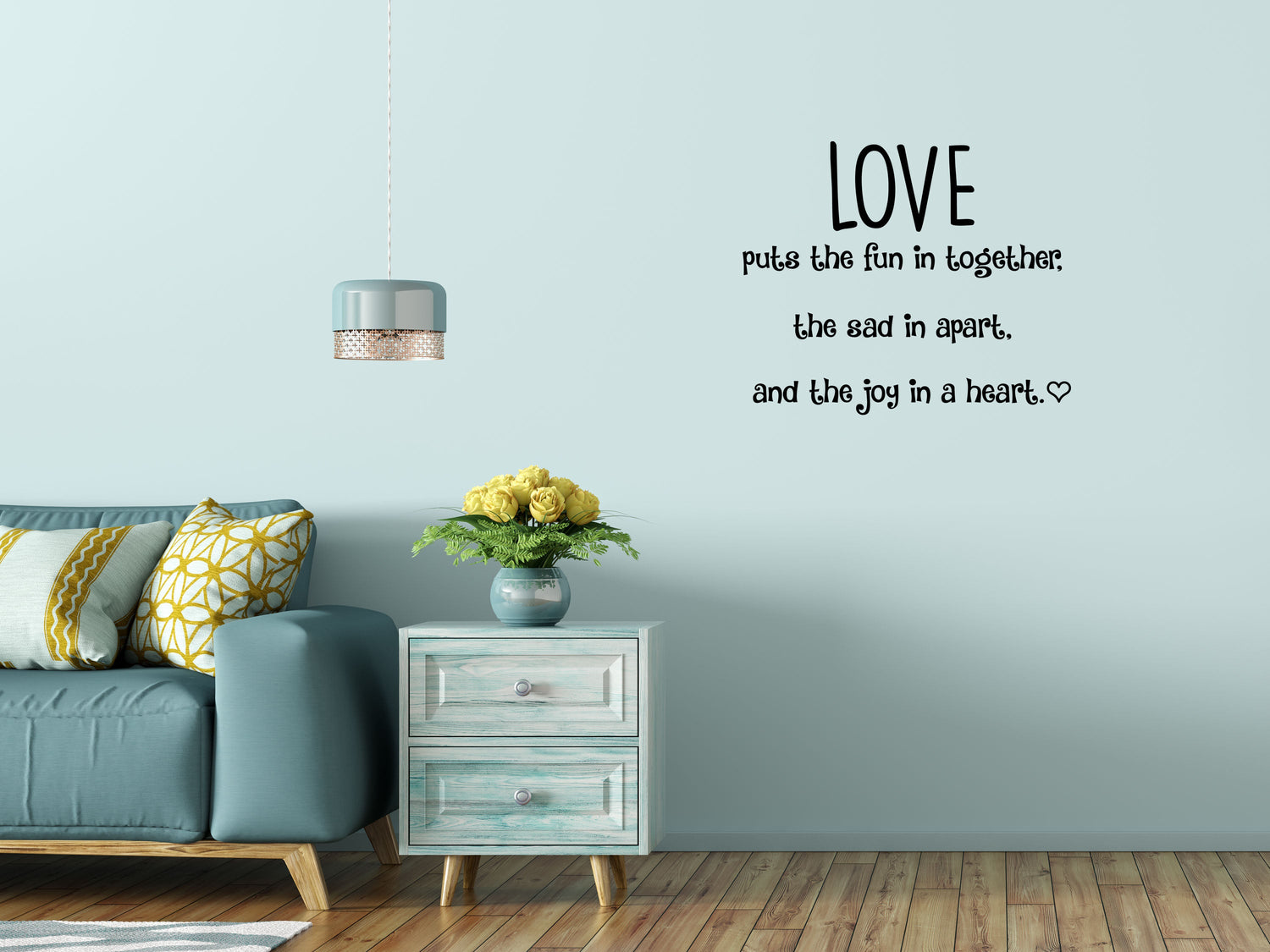 Love Wall Decal - Inspirational Wall Decals Vinyl Wall Decal Inspirational Wall Signs 