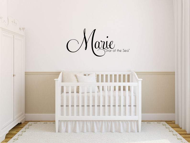 Name Decal - Inspirational Wall Decals Inspirational Wall Signs 