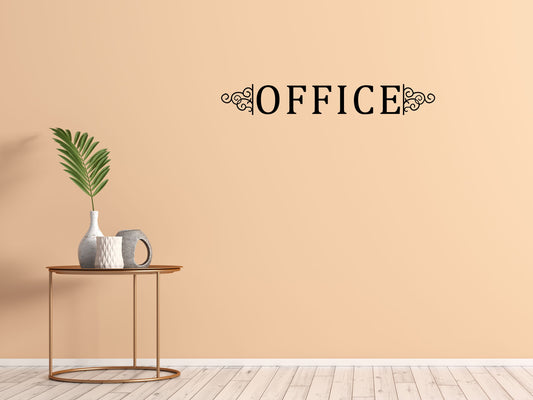 Office Wall Quote Sticker Vinyl Wall Decal Inspirational Wall Signs 