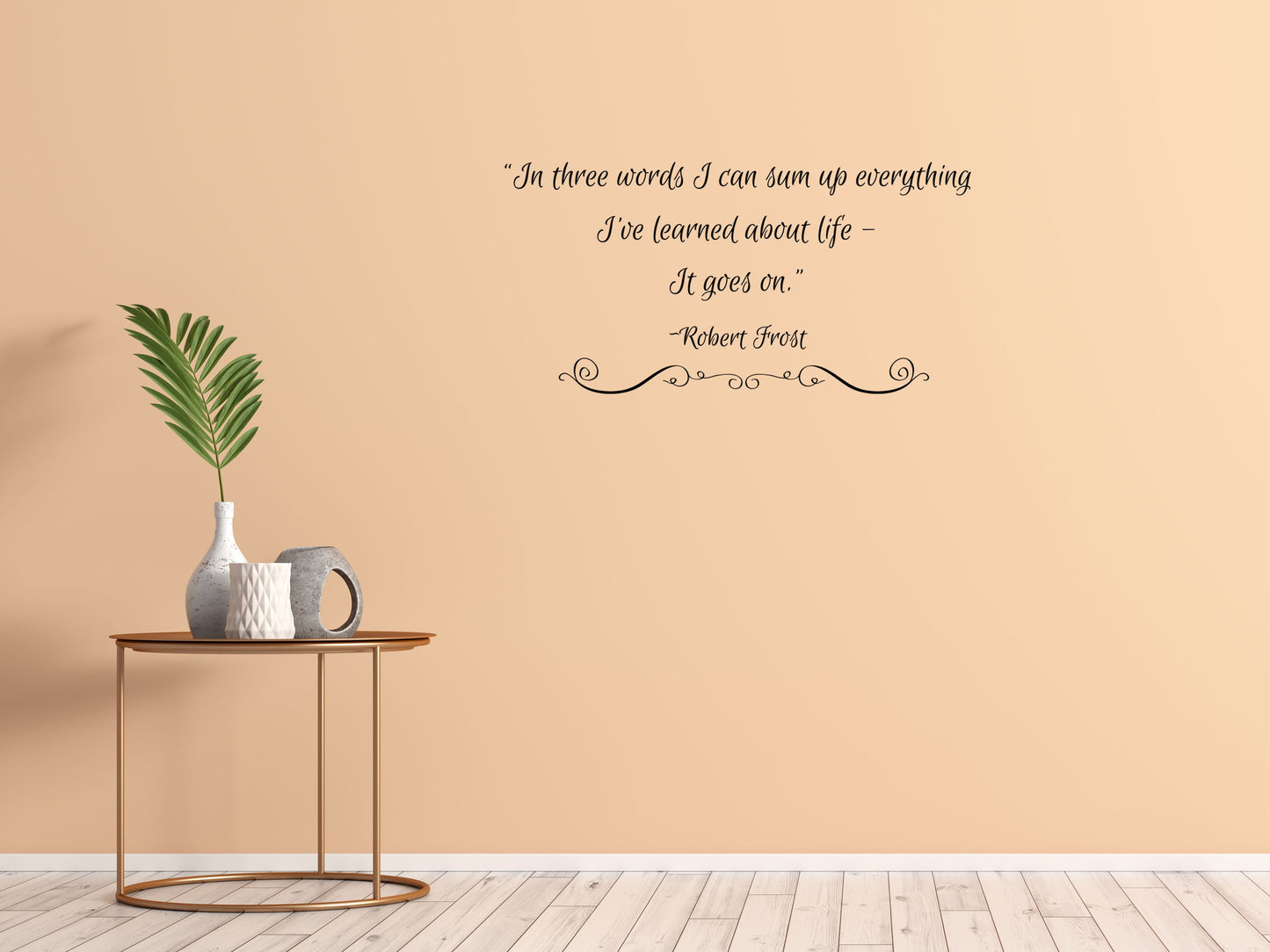 Robert Frost Decal Wall Vinyl Decal - Living Room Decal - Inspirational Wall Decal - Vinyl Wall Art - Wall Quote Decal Vinyl Wall Decal Inspirational Wall Signs 