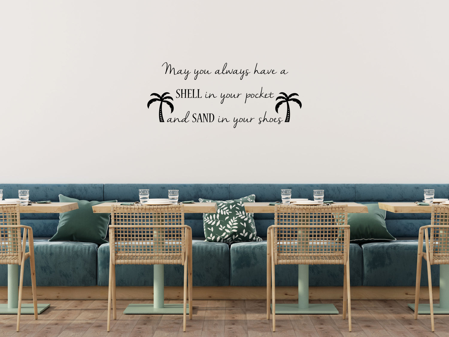 Shell In Your Pocket - Inspirational Wall Decals Vinyl Wall Decal Inspirational Wall Signs 