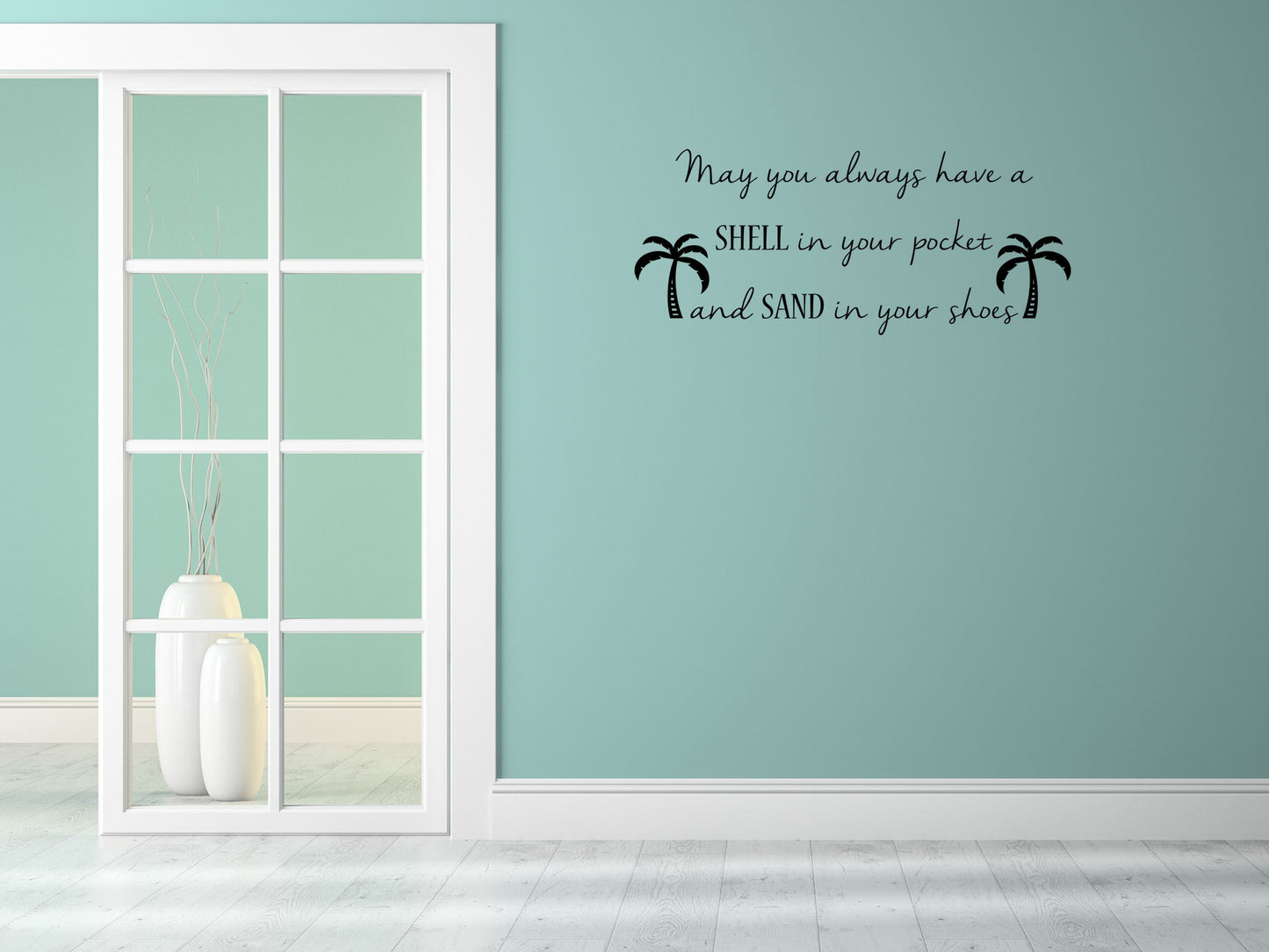 Shell In Your Pocket - Inspirational Wall Decals Vinyl Wall Decal Inspirational Wall Signs 