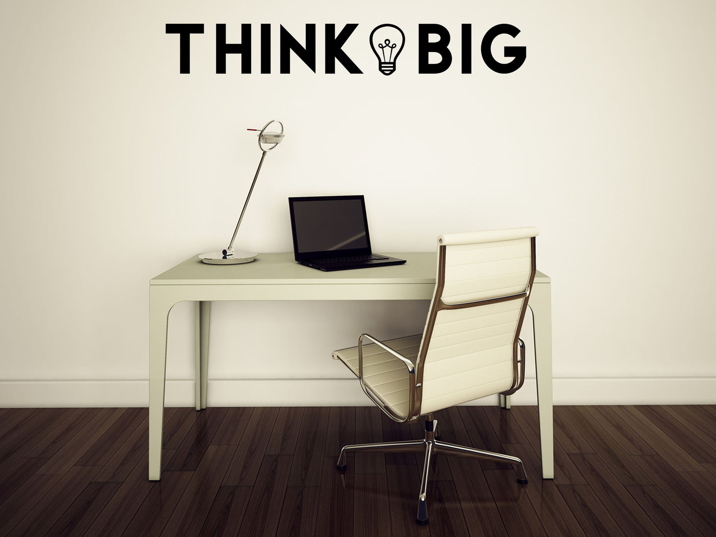 Think Big Decal Office Motivational Decal- Inspirational Wall Signs Vinyl Wall Decal Done 