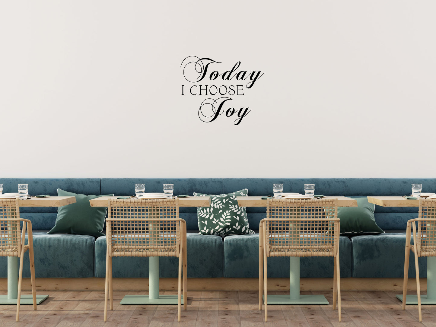 Today I Choose Joy - Inspirational Wall Signs Vinyl Wall Decal Inspirational Wall Signs 