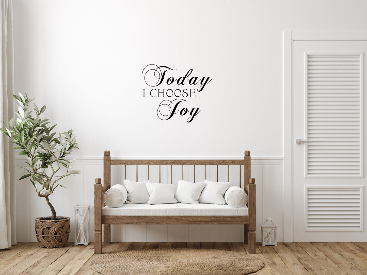 Today I Choose Joy - Inspirational Wall Signs Vinyl Wall Decal Inspirational Wall Signs 