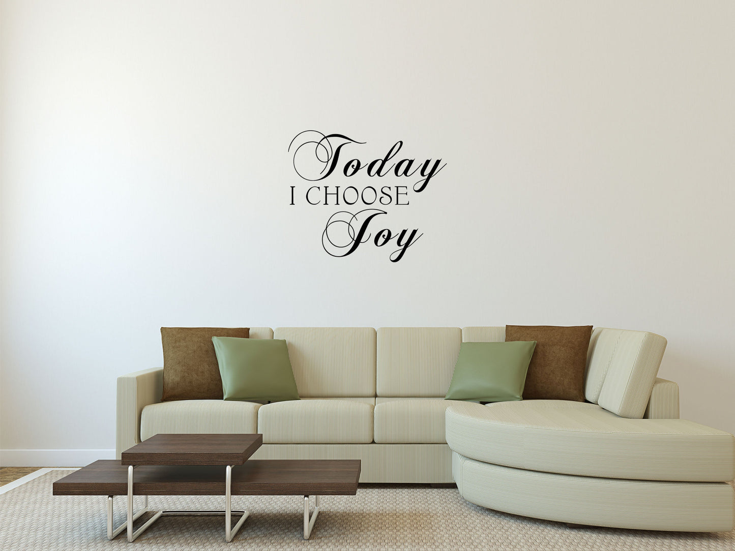 Today I Choose Joy - Inspirational Wall Signs Vinyl Wall Decal Inspirational Wall Signs 
